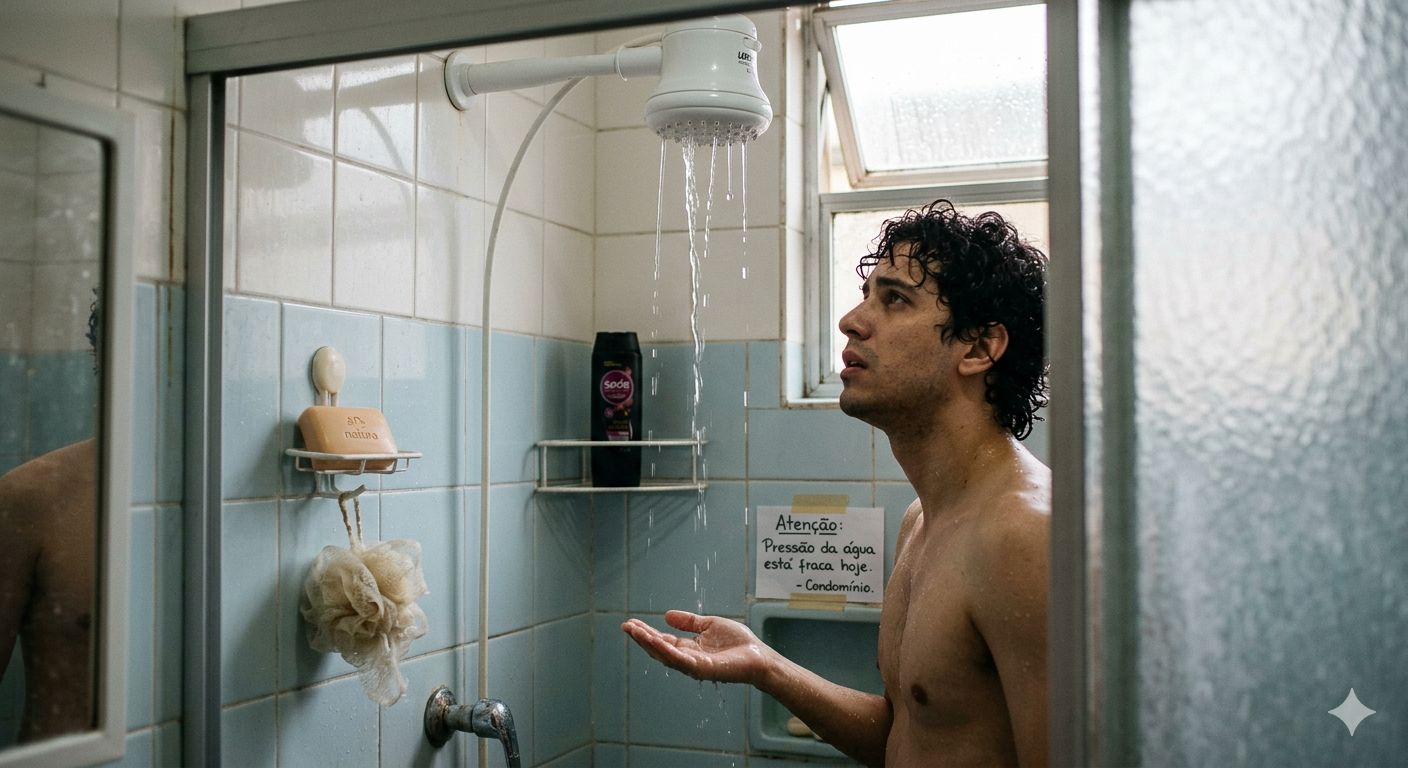 Pressão da água fraca? 7 soluções simples