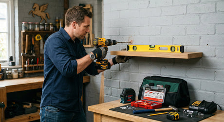 Como Instalar Prateleiras na Parede de Forma Nivelada e Segura