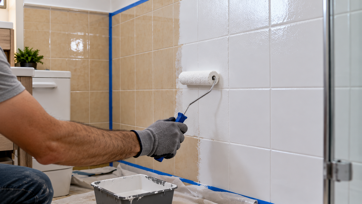 Tinta para azulejo: qual usar e como pintar sem descascar