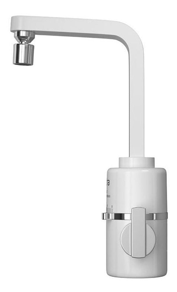 Torneira Elétrica Slim 4t P/ Parede 5500w Branca 220v Hydra