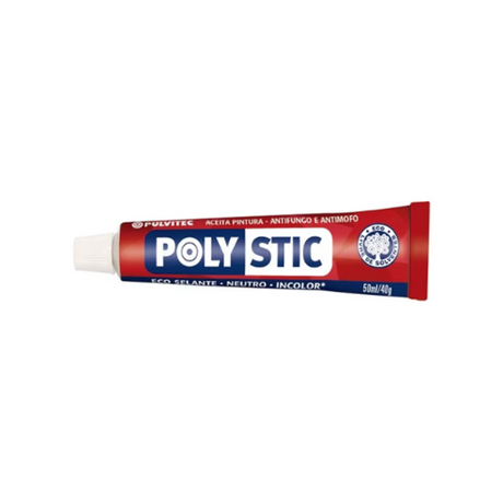 Silicone Polystic Eco Uso Geral 40g - Thony Ferragem