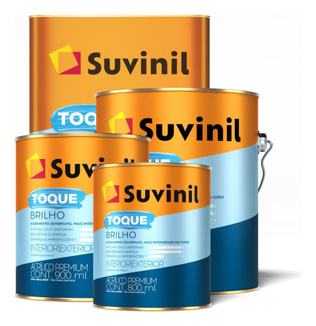 Toque Brilho Branco Neve 3,6L Suvinil - Thony Ferragem