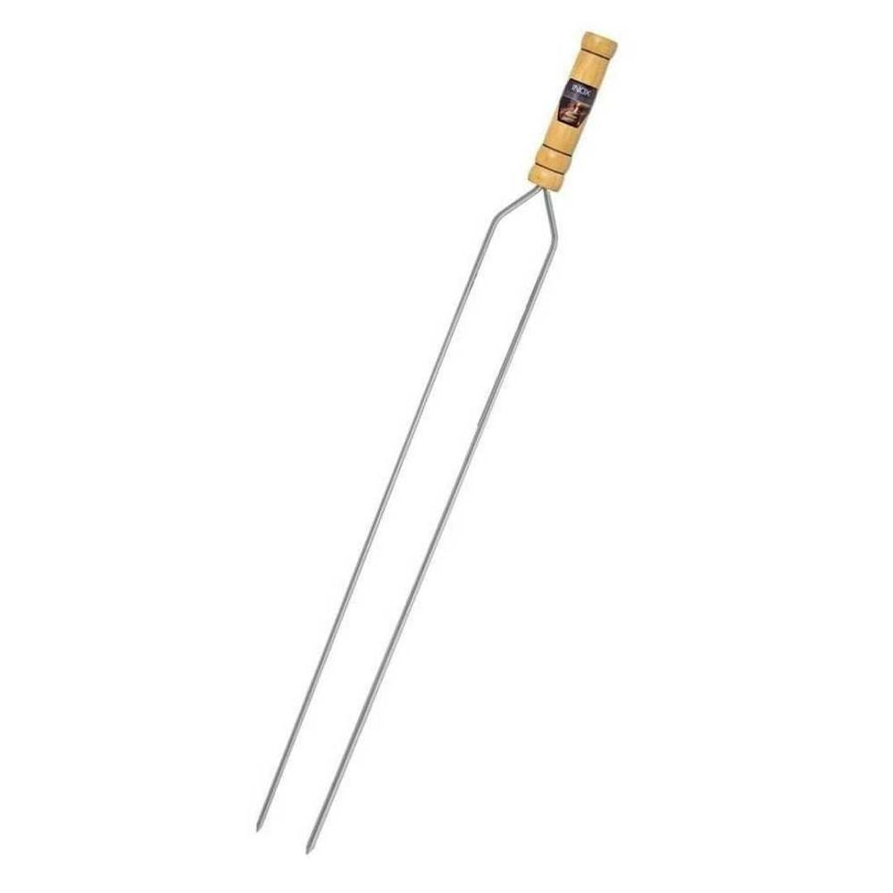 Espeto Inox Standard 2 Hastes 65x48cm Grilazer - Thony Ferragem