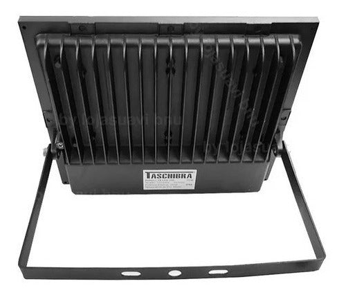 Refletor Holofote Slim Preto 100w Led 6500k Bivolt Taschibra