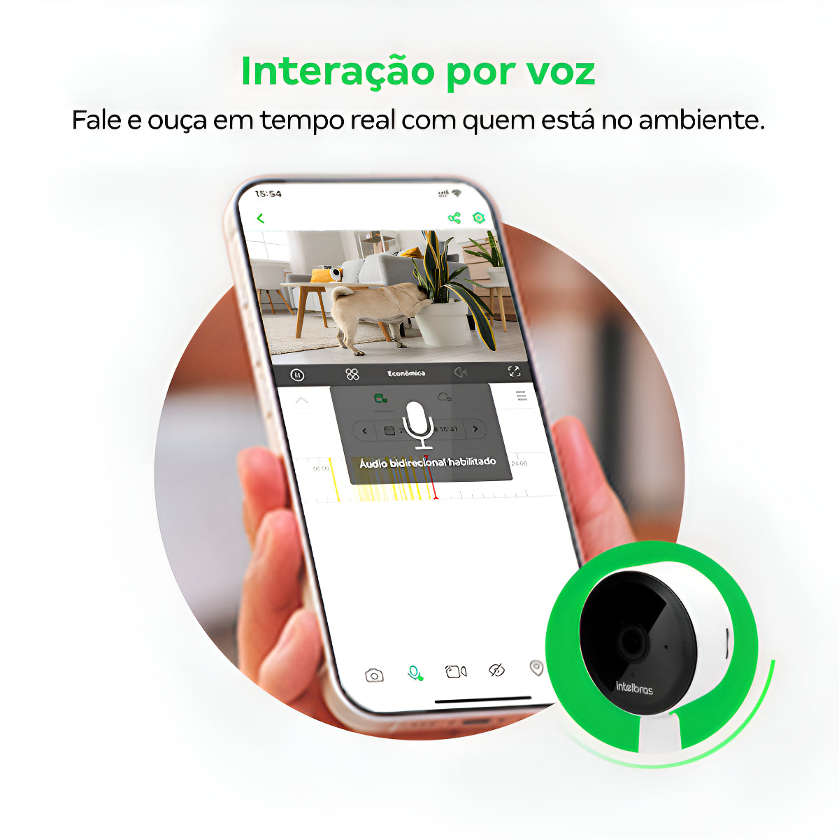 Câmera Inteligente HD Im1 Branca Intelbras - Thony Ferragem