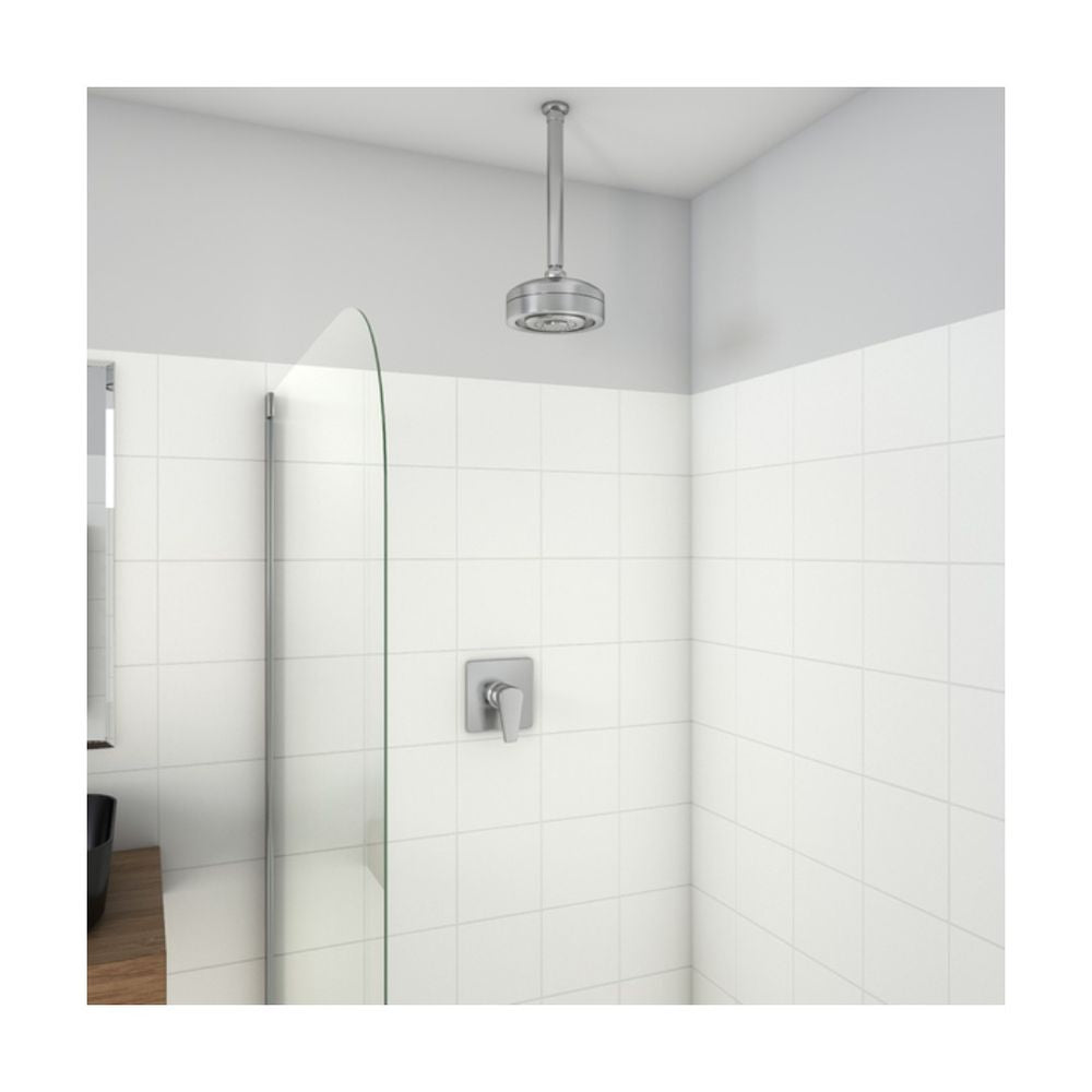 CHUVEIRO TETO C/ TUBO ACQUA PLUS CROMADO - Thony Ferragem