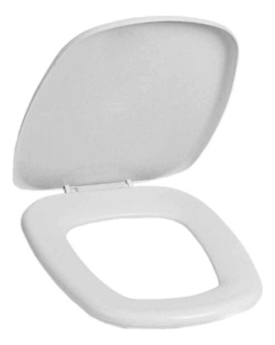 Assento Tampa Bacia Monte Carlo Deca Branco Almofadado Astra - Thony Ferragem