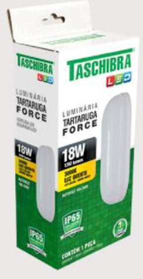 Tartaruga Force Led 18w 3000k Branco - Thony Ferragem