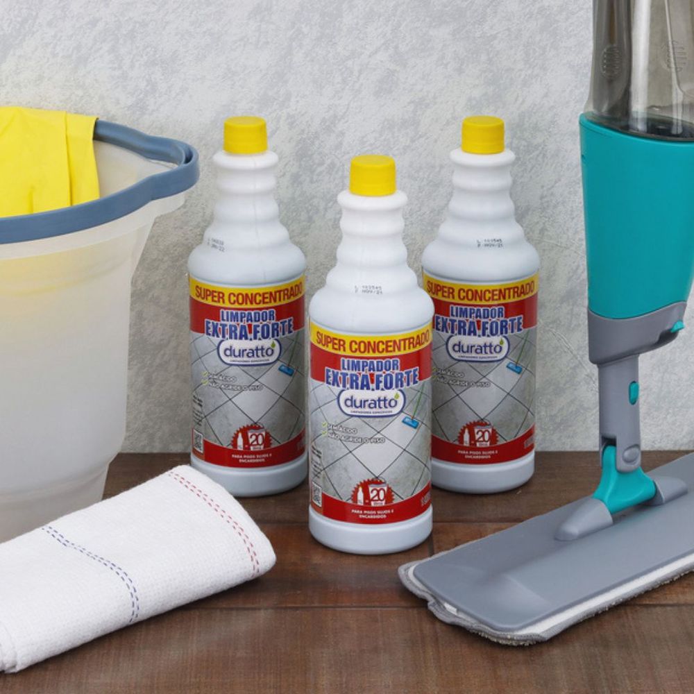 Limpador Extra Forte Concentrado Para Pisos Duratto 1 Litro