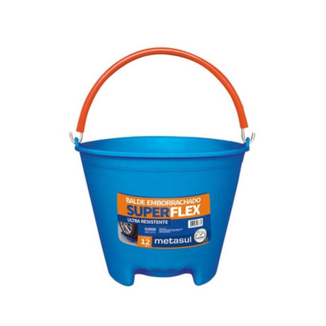 Balde Emborrachado 12l Metasul - Thony Ferragem