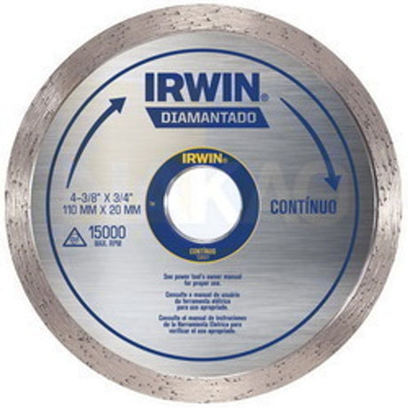 Disco Corte Diamantado Continuo 110mm X 20mm - Thony Ferragem