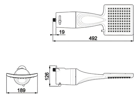 Chuveiro Multitemperaturas 7500w 220v  Loren Shower Lorenzetti - Thony Ferragem