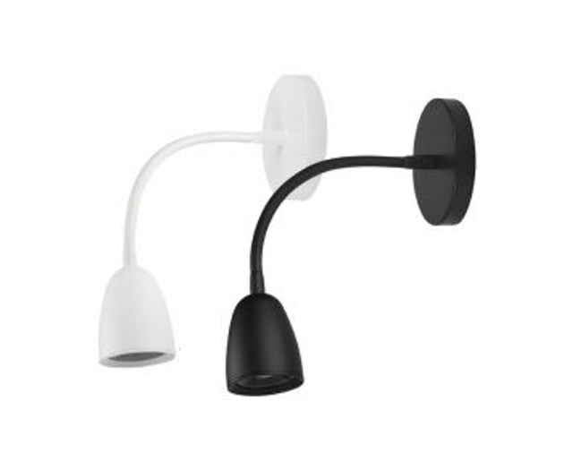 Arandela Led Direct Articulavel 4w 3000k Preta - Thony Ferragem