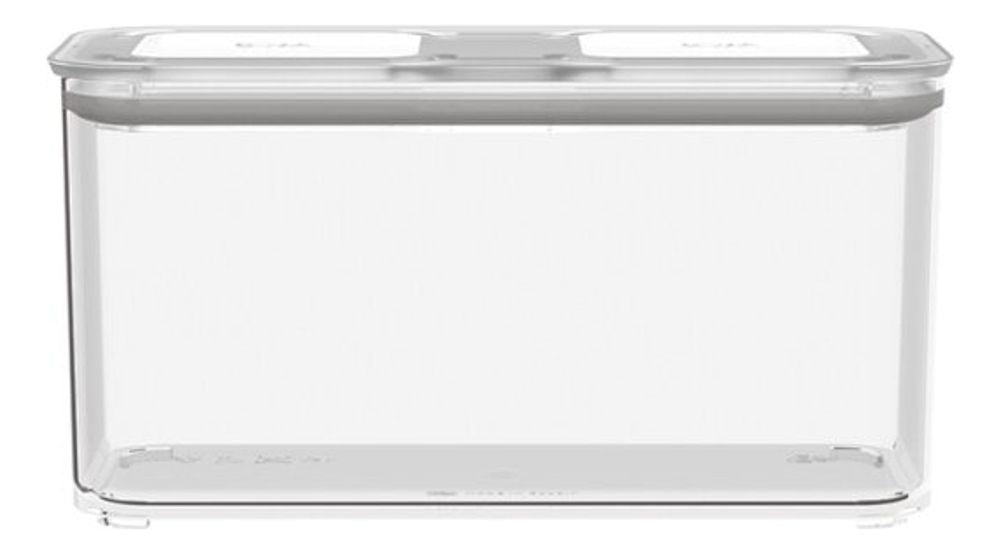 Pote Hermético Retangular  1,3L Cristal Coza