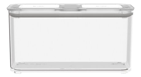 Pote Hermético Retangular  1,3L Cristal Coza - Thony Ferragem