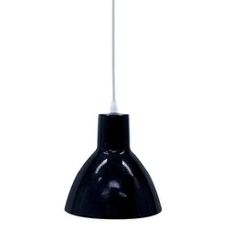 Luminaria Pendente Td 622 1 Lampada E27 Preto - Thony Ferragem