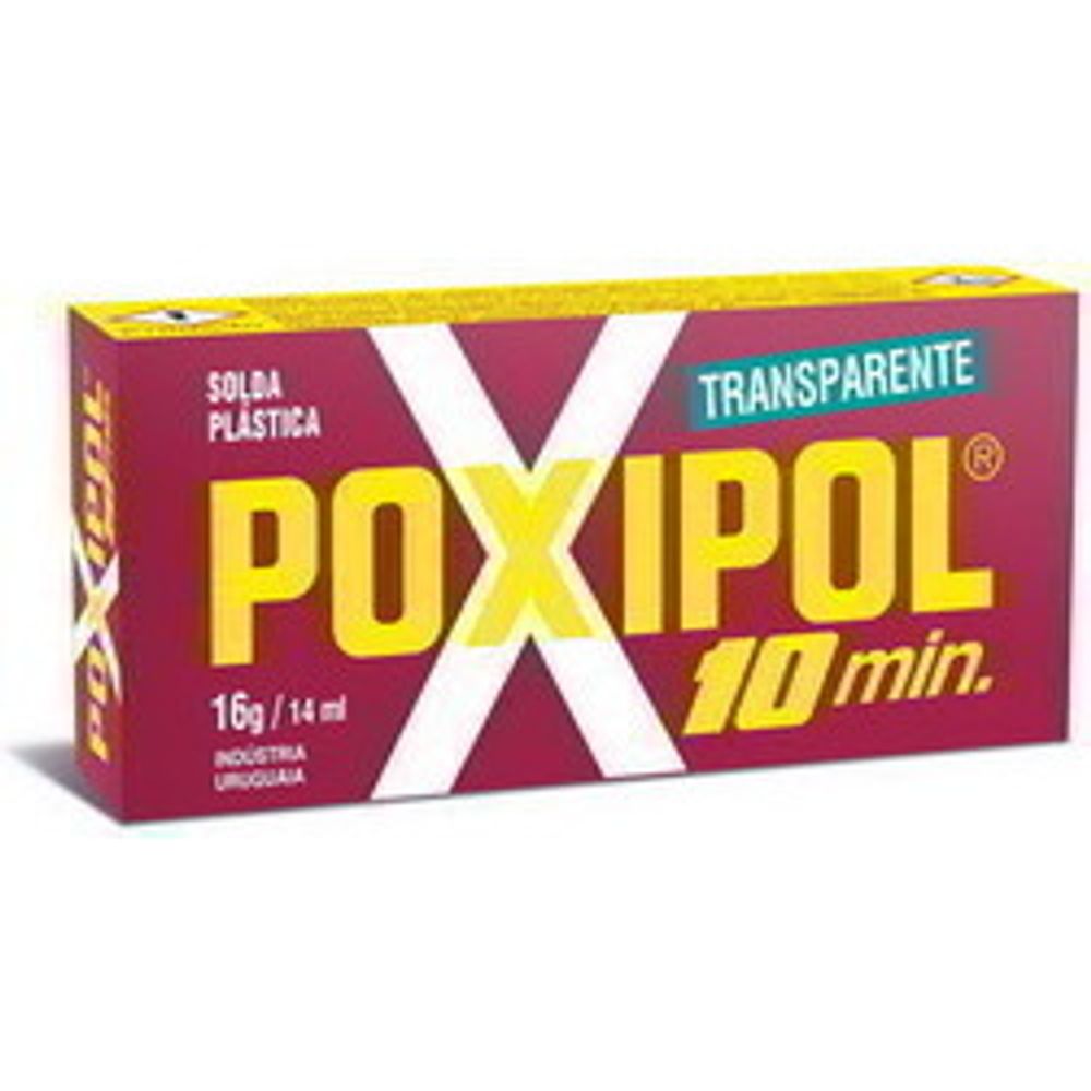 Poxipol Transparente  16gr - Thony Ferragem