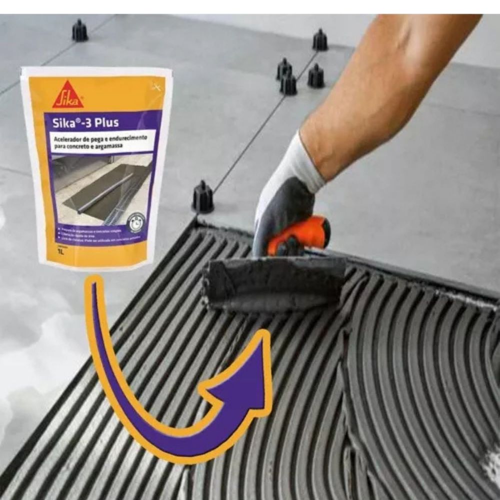 Sika 3 Plus 1 Lt - Thony Ferragem