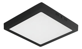Painel De Led Quadrado Sobrepor 18w Preto 3000k Taschibra - Thony Ferragem