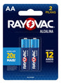Pilha Alcalina Pequena Cartela C/ 2pc (Aa) Rayovac - Thony Ferragem