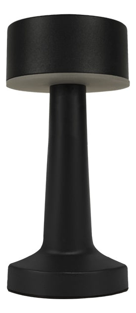 Luminária De Mesa Led Jimp Recarregável Preta Taschibra