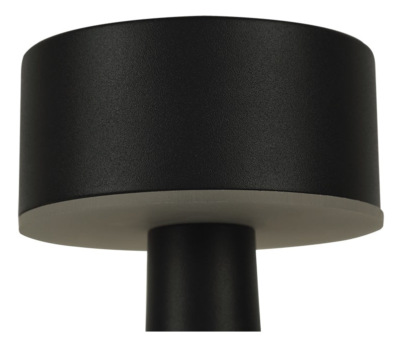 Luminária De Mesa Led Jimp Recarregável Preta Taschibra