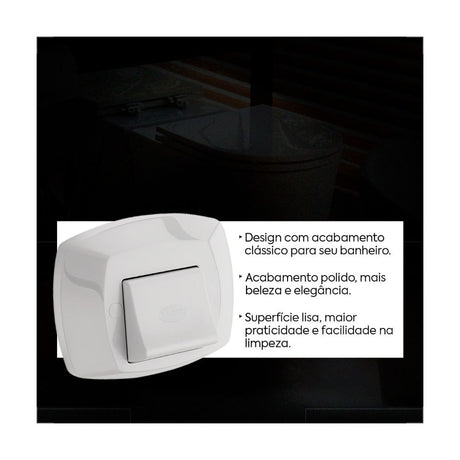 Acabamento P/ Valvula Descarga Especial- Gelo Docol - Thony Ferragem