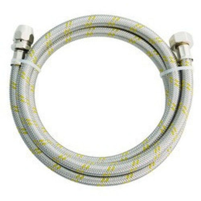 Engate Flex. Aco Inox C/ Adp 1/2x3/8 200cm - Thony Ferragem