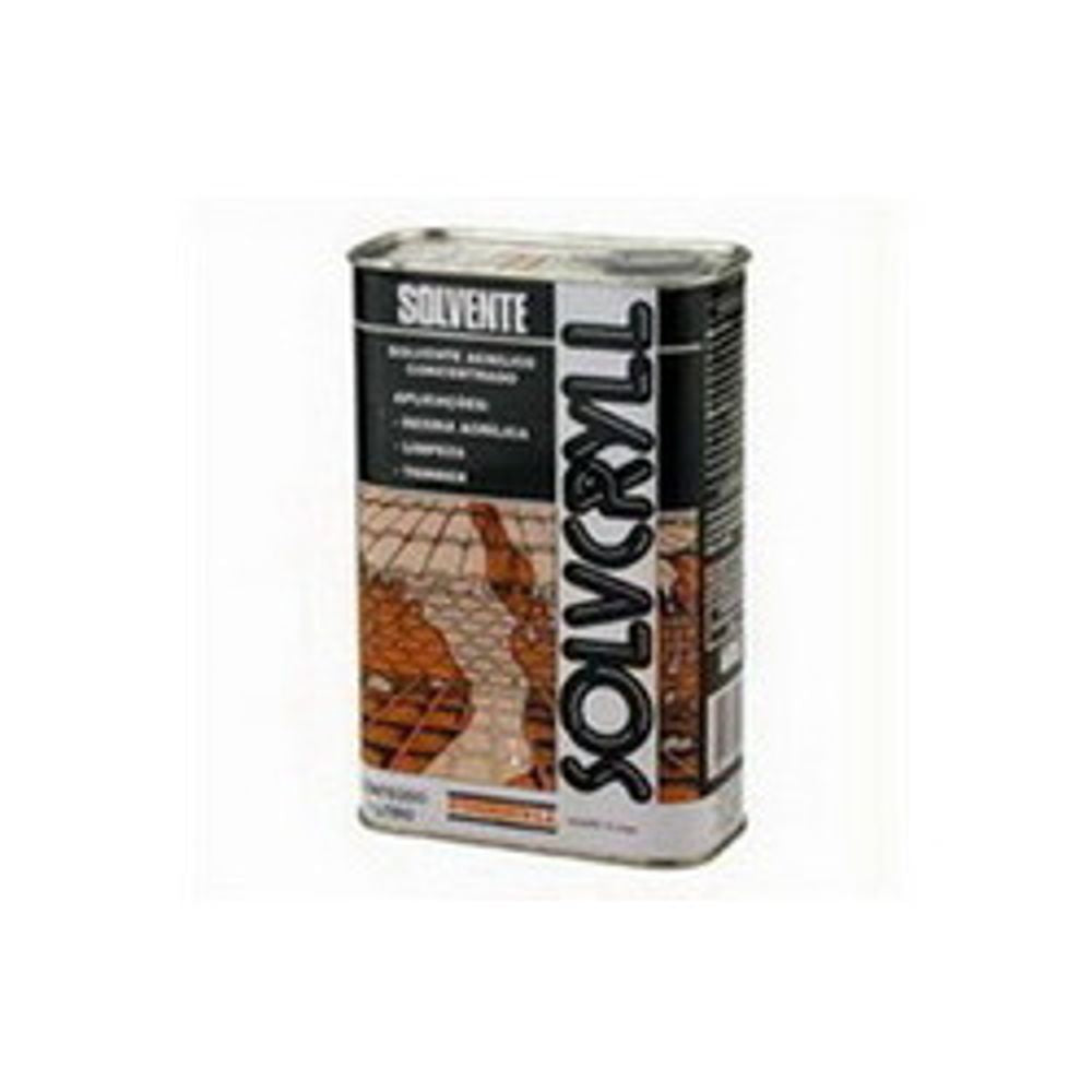 Solvente Solvcryl 1lt - Thony Ferragem