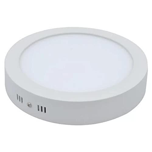Painel Led Sobrepor Redondo 12w 3000k Lux Taschibra