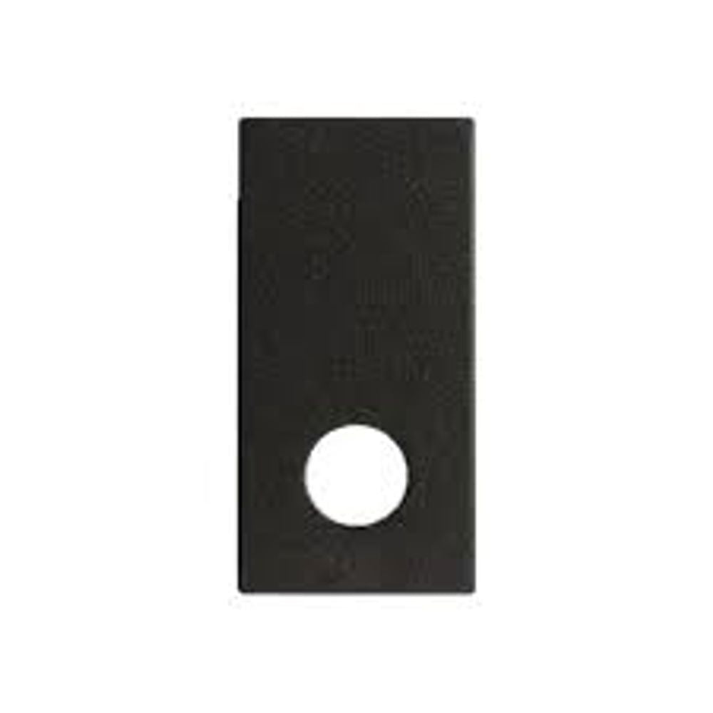 Modulo Cego C/ Furo 2pc Carbono Revita - Thony Ferragem