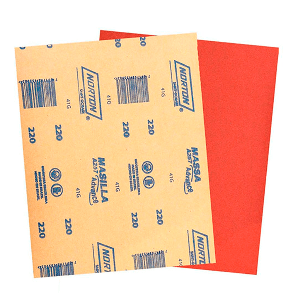 Lixa Massa Grao 220 - Thony Ferragem