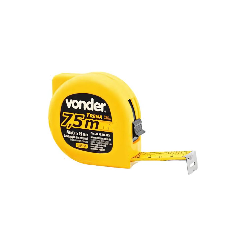 Trena aco 7,5mx25Mm Vonder