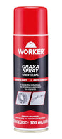 Lubrificante Graxa Spray Lítio 300ml  Worker - Thony Ferragem