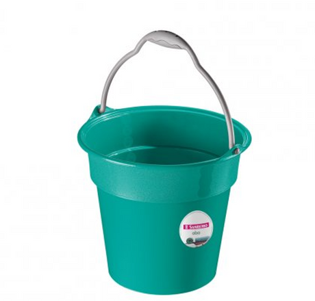 Balde de Plástico 15l Verde Sanremo - Thony Ferragem