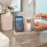 Lixeira para Bancada 1L Bege Serene Coza - Thony Ferragem