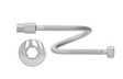 Engate Flexivel Aco Inox Mxf  1/2 60cm - Thony Ferragem
