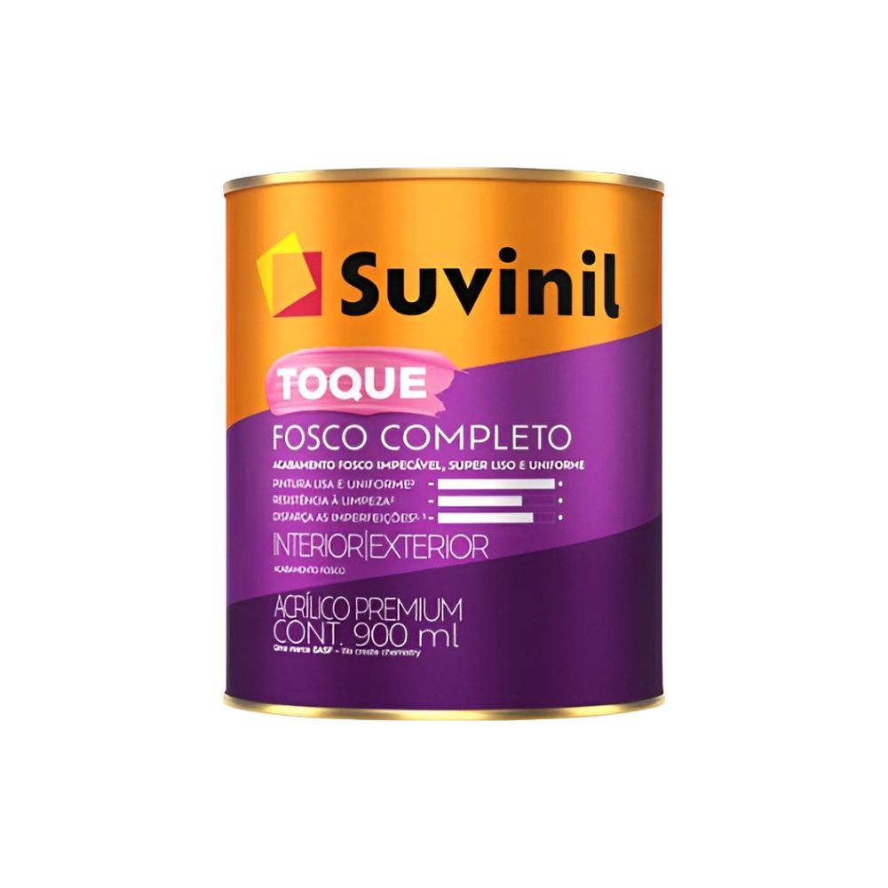 Acrílico Toque Fosco Completo Branco 0,9L Suvinil