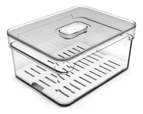Organizador Clear Fresh 2,2l Natural OU - Thony Ferragem