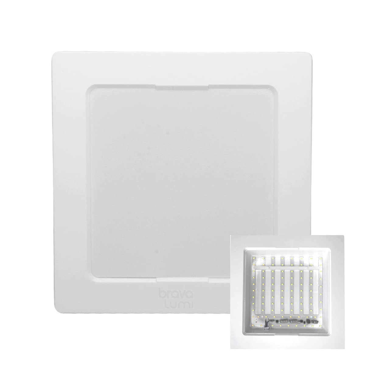 Painel Led Quadrado Embutir 24w 6500k Taschibra - Thony Ferragem