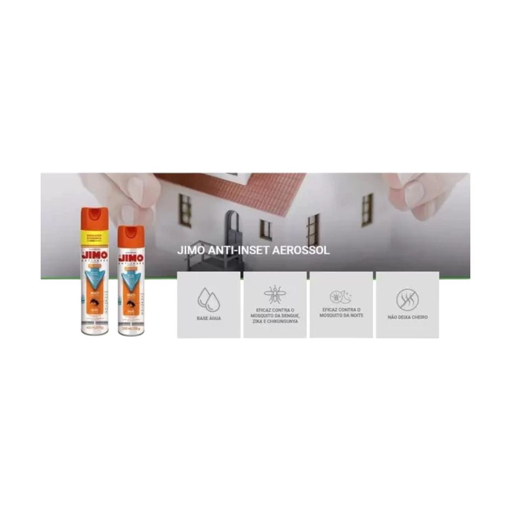 Anti-Inset Aerossol 300ml Jimo