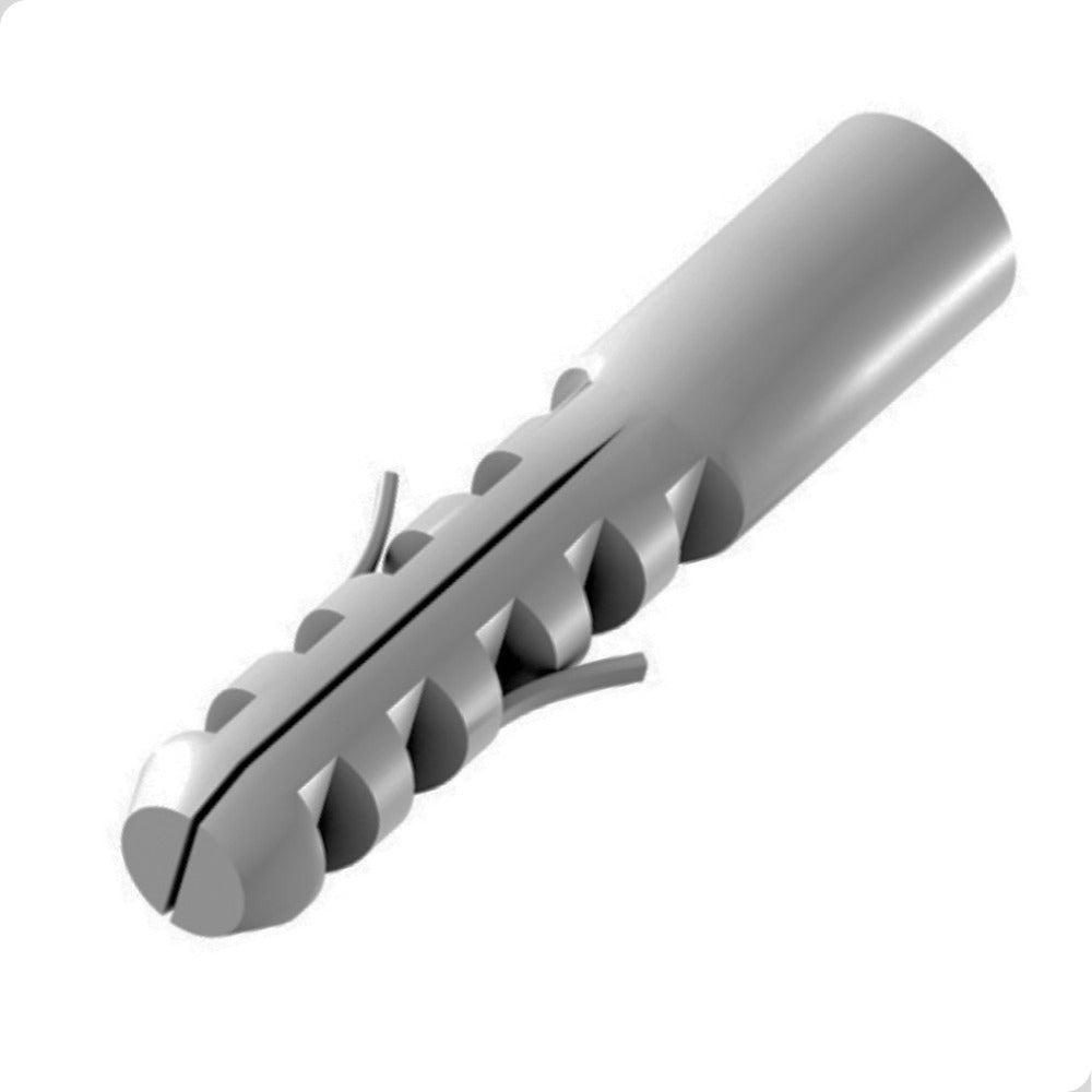 Bucha Nylon 6mm Cartela c/20 BemFixa - Thony Ferragem