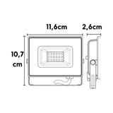Refletor TR LED 30W SLIM 3000K Branco Taschibra - Thony Ferragem
