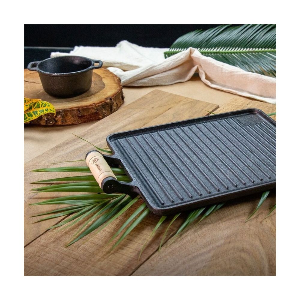 Bifeteira Grelhada 24x 38cm C/ Alca Santana - Thony Ferragem