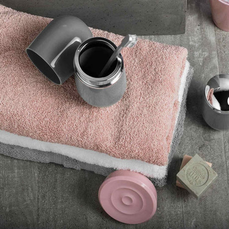 Porta Escova Cromo Belly C/ Tampa Chumbo OU - Thony Ferragem