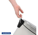Lixeira Inox Com Pedal Em Aço 5l Tramontina - Thony Ferragem
