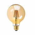 Lampada Led Filamento G80 Vintage Ambar - Thony Ferragem