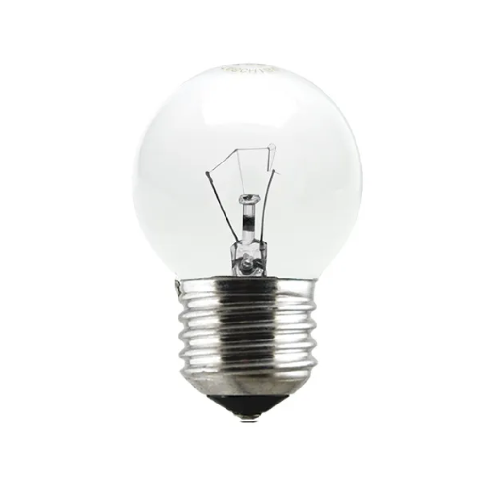 Lamp. Incandescente Bolinha Clara 15w 127v - Thony Ferragem