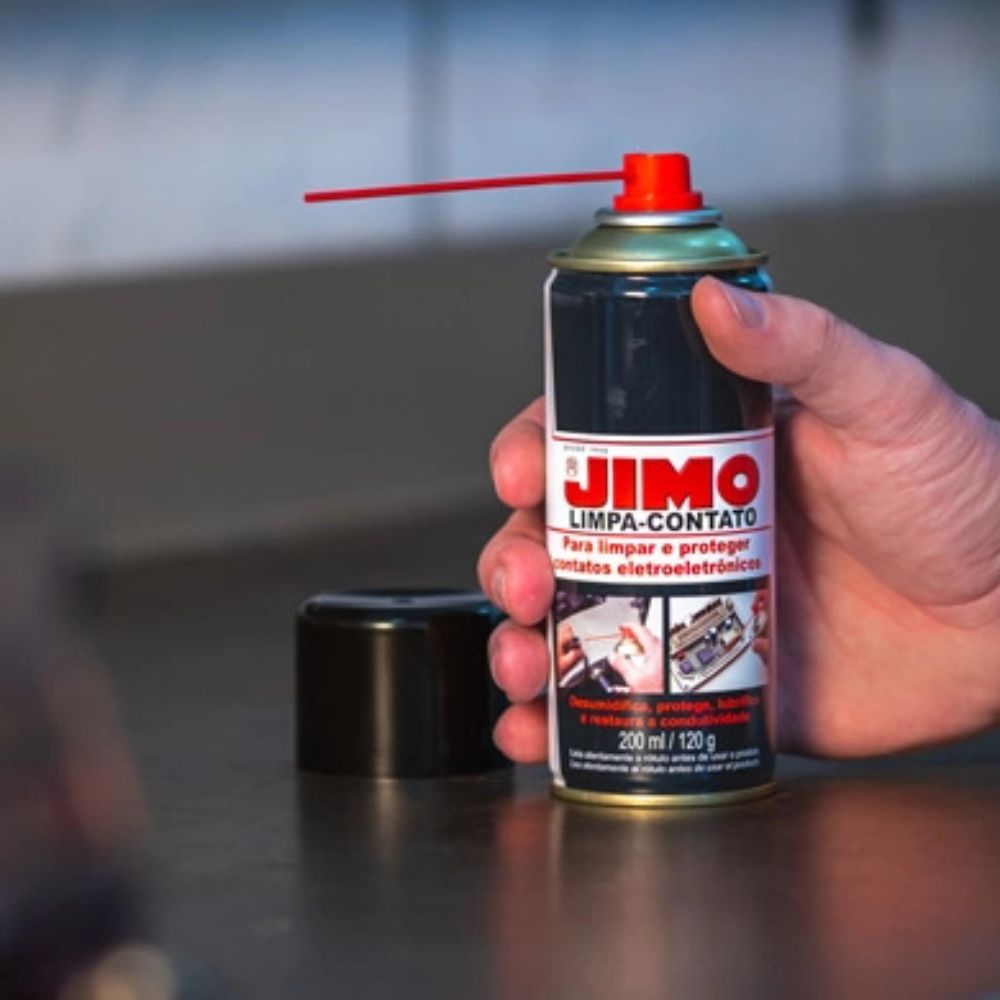 Limpa Contato Aerossol 200ml Jimo - Thony Ferragem