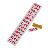 Placa Sinalizadora 5x25cm 220v BemFixa - Thony Ferragem